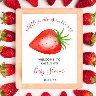 Affiche de bienvenue de Baby shower Little Sweetie