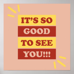 Affiche de bienvenue de voeux Retro Church/Event