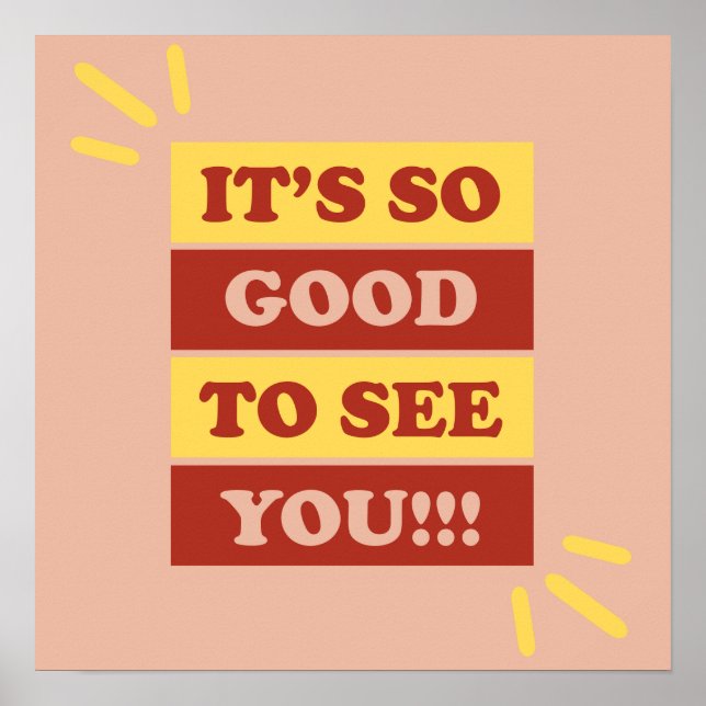 Affiche de bienvenue de voeux Retro Church/Event (Devant)