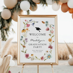 Affiche de bienvenue du Fleur sauvage de Bloom Gra