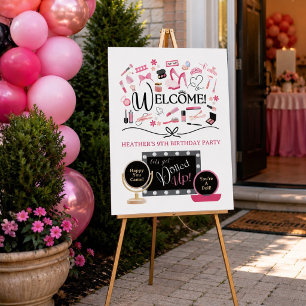 Affiche de bienvenue Let's Get Dolled Up