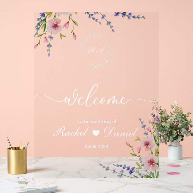 Affiche de bienvenue mariage (Mariage)