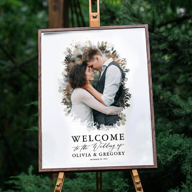 Affiche de bienvenue Mariage photo (Créateur téléchargé)