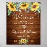 Affiche de bienvenue Mariage rustique des tourneso<br><div class="desc">Profitez de votre soirée d'engagement avec cette affiche unique avec Lemon Blossom Greenery Floral Bouquet. Si vous avez besoin d'aide,  contactez-moi,  s'il vous plaît.</div>