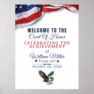 Affiche de bienvenue pour la célébration d'une réu