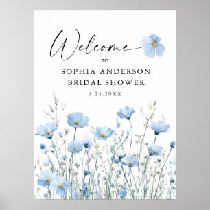 Affiche de bienvenue pour une baby shower Love In