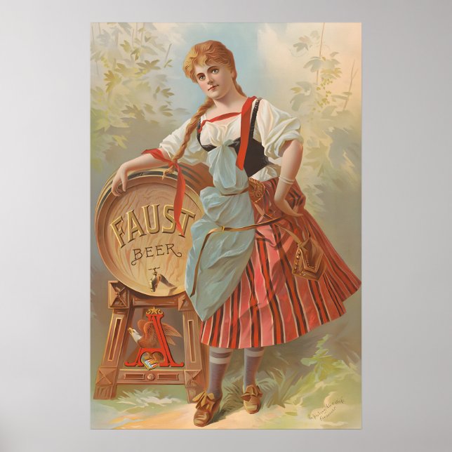 Affiche de bière Bock 1 (Devant)