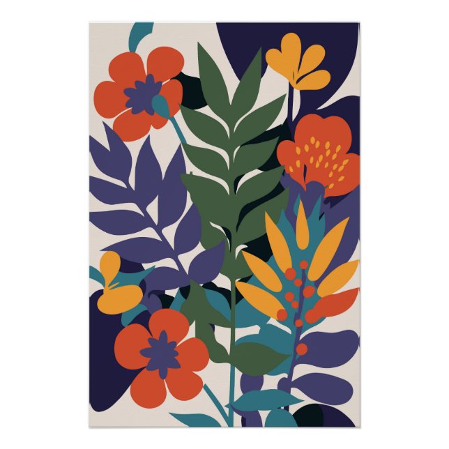 Affiche de Botanical Flower No 16 (Devant)