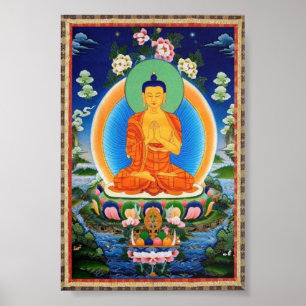 Affiche de Bouddha