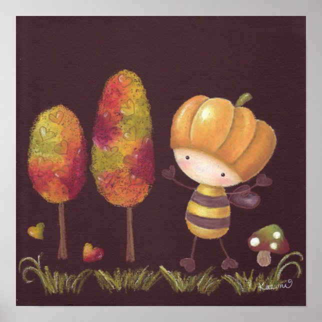 Affiche de Buz-buz fait une promenade d'automne (Devant)