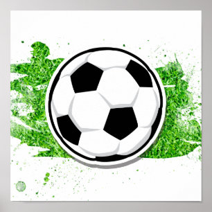 Affiche de cadeau pour entraîneurs de football pou