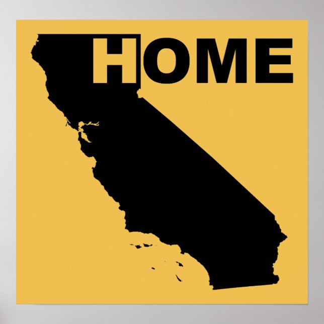 Affiche de Californie I Love (Devant)