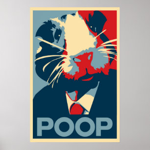 Affiche de campagne de cobaye