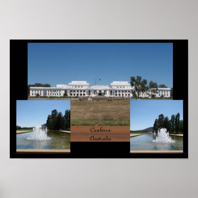 affiche de canberra (Devant)