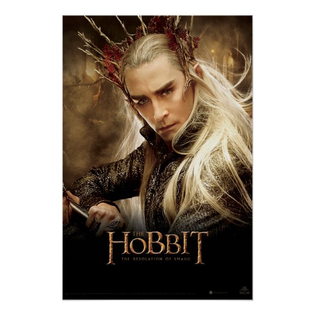 Affiche de caractères Thranduil 1 (Devant)