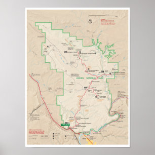 Affiche de carte de voûtes