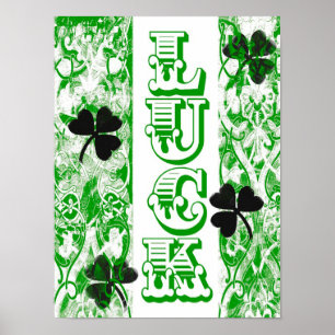 Affiche de chance pour la Saint-Patrick