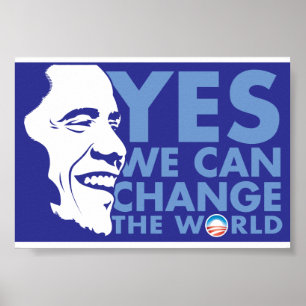 Affiche de changement d'OBAMA