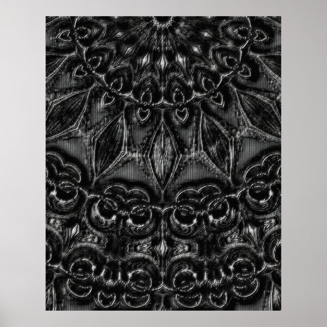 Affiche de Charcoal Mandala (Devant)