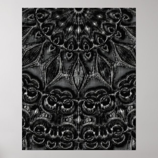 Affiche de Charcoal Mandala (Devant)