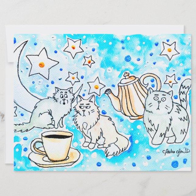 Affiche de chat (Devant)