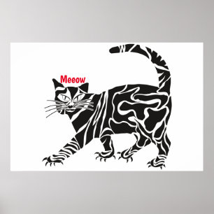 Affiche de chat