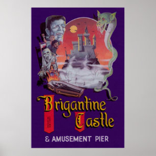Affiche de château de brigantin