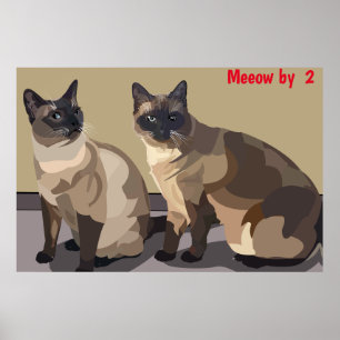 Affiche de chats
