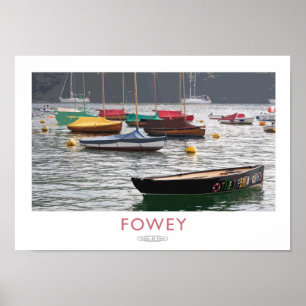 Affiche de chemin de fer de Fowey