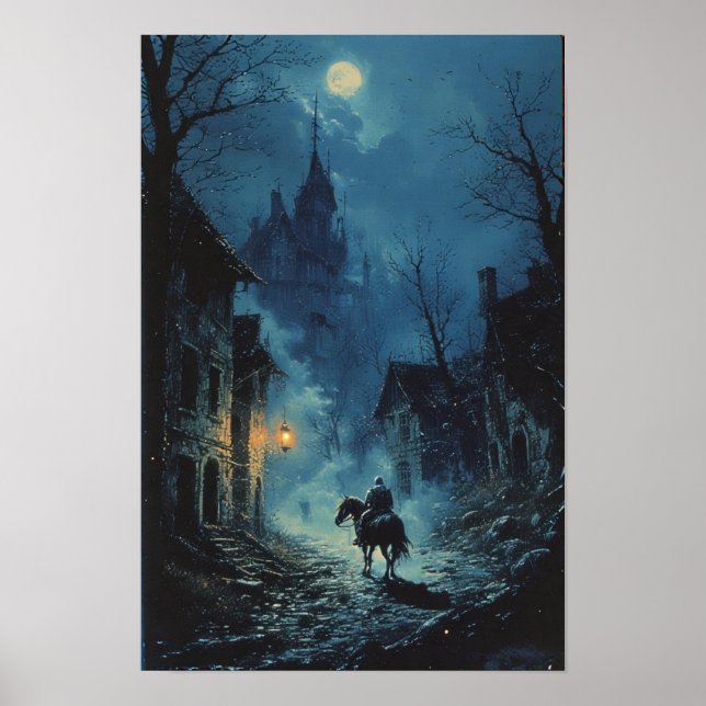 Affiche de Chevalier de Dark Fantasy (Devant)