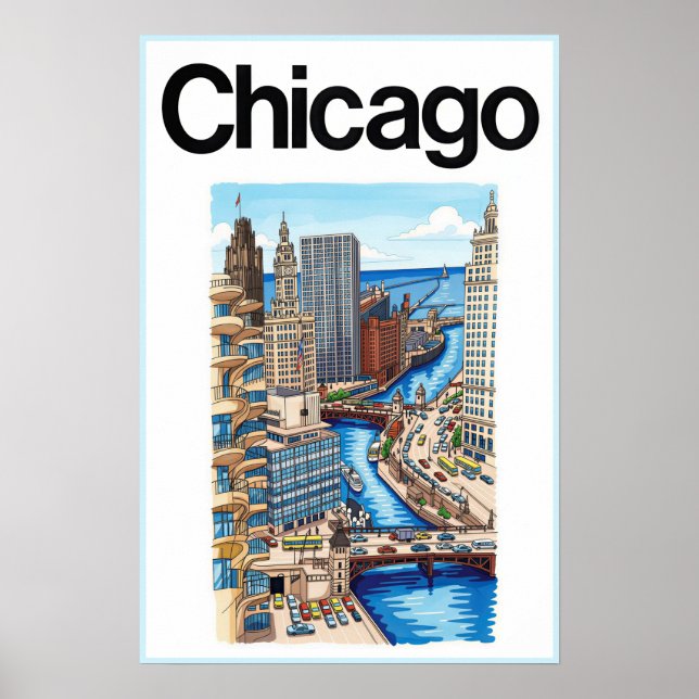 Affiche de Chicago (Devant)