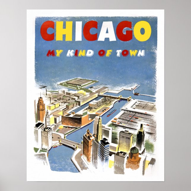 Affiche de Chicago Travel (Devant)