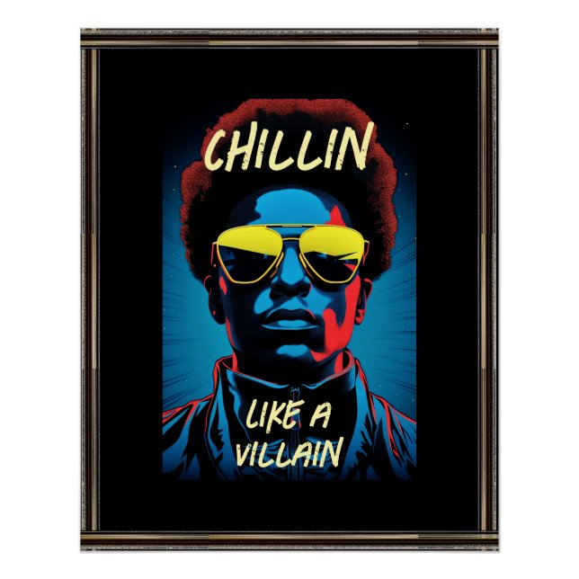 Affiche de Chillin Like a Villain (Devant)