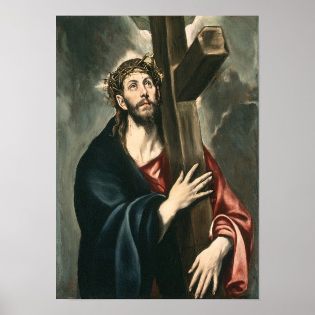 Affiche de Christ portant la Croix (Lumière 2) (Devant)