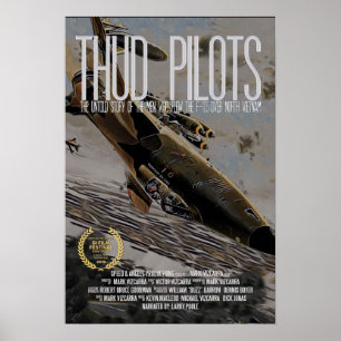 Affiche de cinéma THUD Pilots