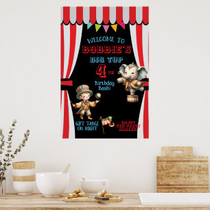 Affiche de cirque Big Top