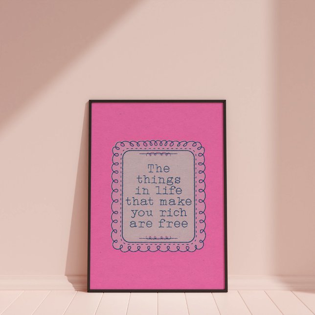 Affiche De Citation Branchée Avec Une Vibe Rétro (Créateur téléchargé)