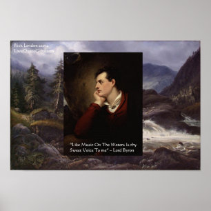 Affiche de citation d'amour à la voix douce de Lor