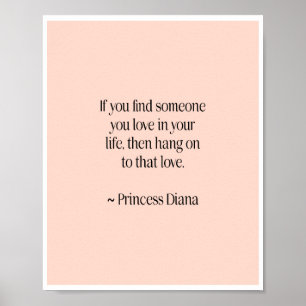 Affiche de citation de Princess Diana