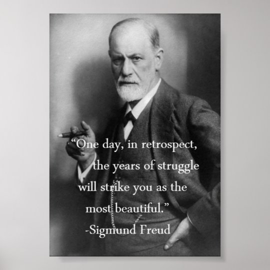 Affiche De Citation De Sigmund Freud Zazzle Fr