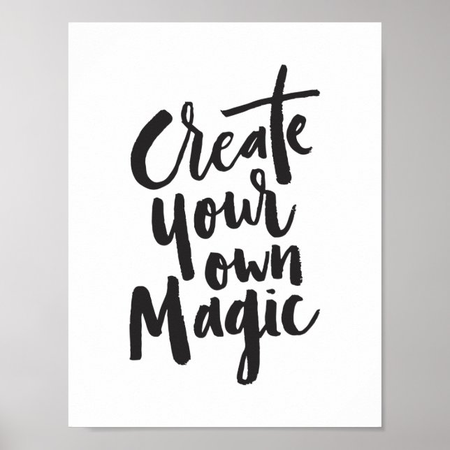 Affiche de citation inspirante personnalisée moder (Devant)
