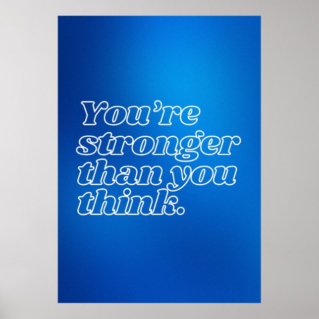 Affiche de citation motivante (Devant)