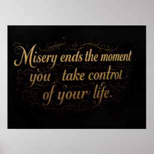 Affiche de citation motivante