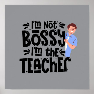 Affiche de citation motivante pour enseignant Art