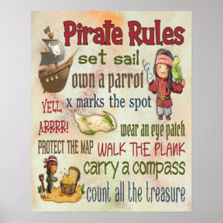 Affiche de citations motivationnelles sur les règl