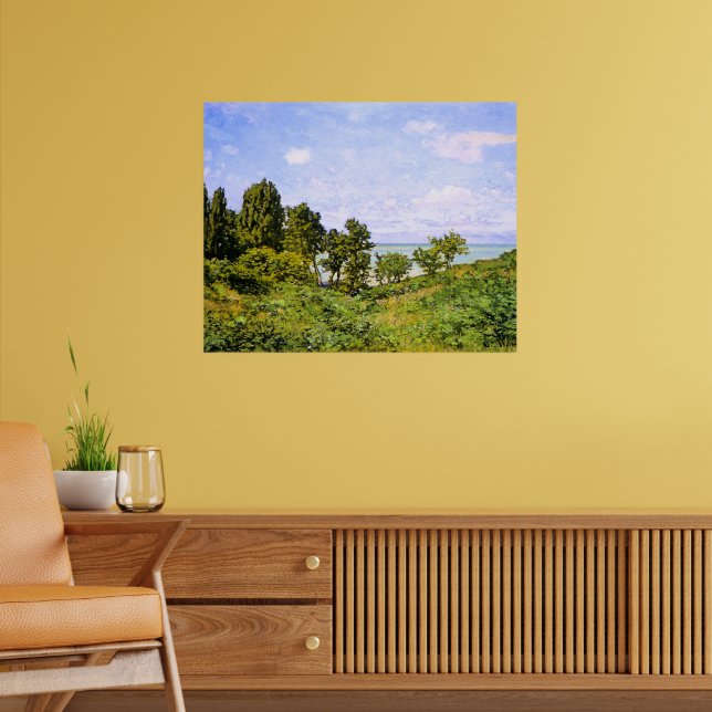 Affiche De Claude Monet, Au bord de la mer (Salon 2)