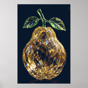 Affiche de Coing Cristal — Récolte de Cristal