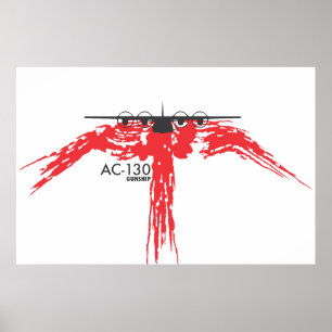 Affiche de commandite AC-130