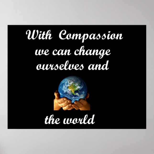 Affiche de compassion (Devant)