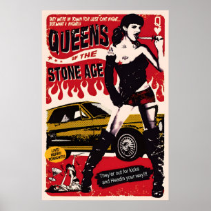 Affiche de concert Queens of the Stone Age 2007 im